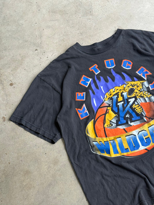 Vintage Faded Kentucky Wildcats Graphic Tee - XL