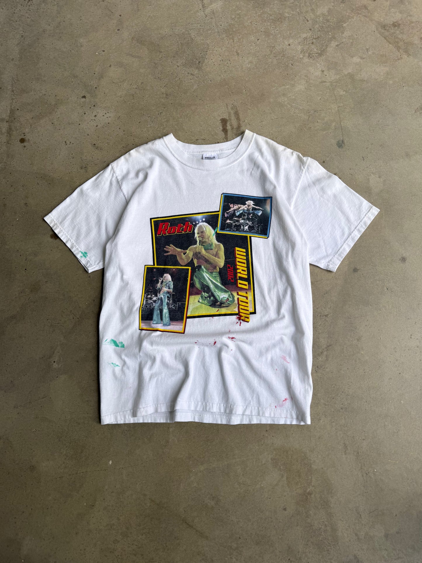 Vintage Roth World Tour Band Tee - M