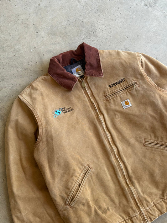 Vintage Tan Carhartt Detroit Jacket  - XL