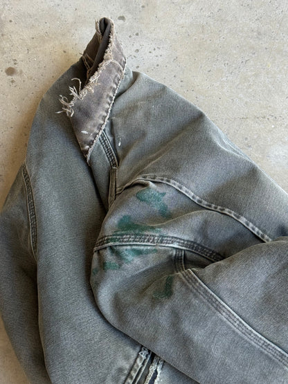 Vintage Faded & Distressed J97 Mos  Carhartt Detroit Jacket - L