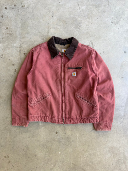 Vintage Salomon Pink Carhartt Detroit Jacket - L