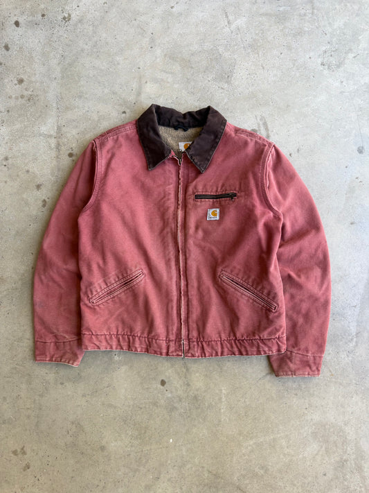 Vintage Salomon Pink Carhartt Detroit Jacket - L