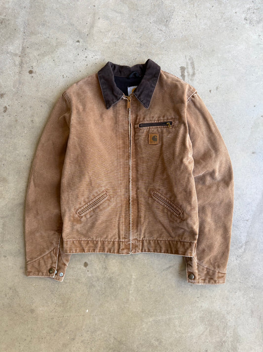 Vintage Tan Carhartt Detroit Jacket -  XS