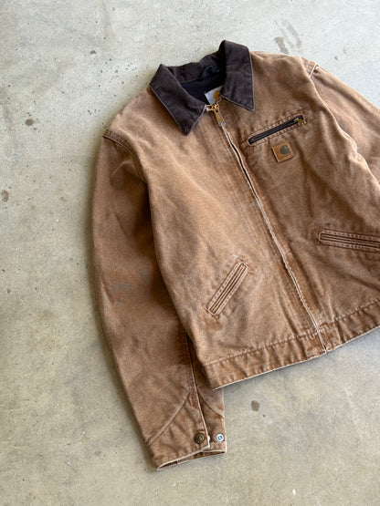 Vintage Tan Carhartt Detroit Jacket -  XS