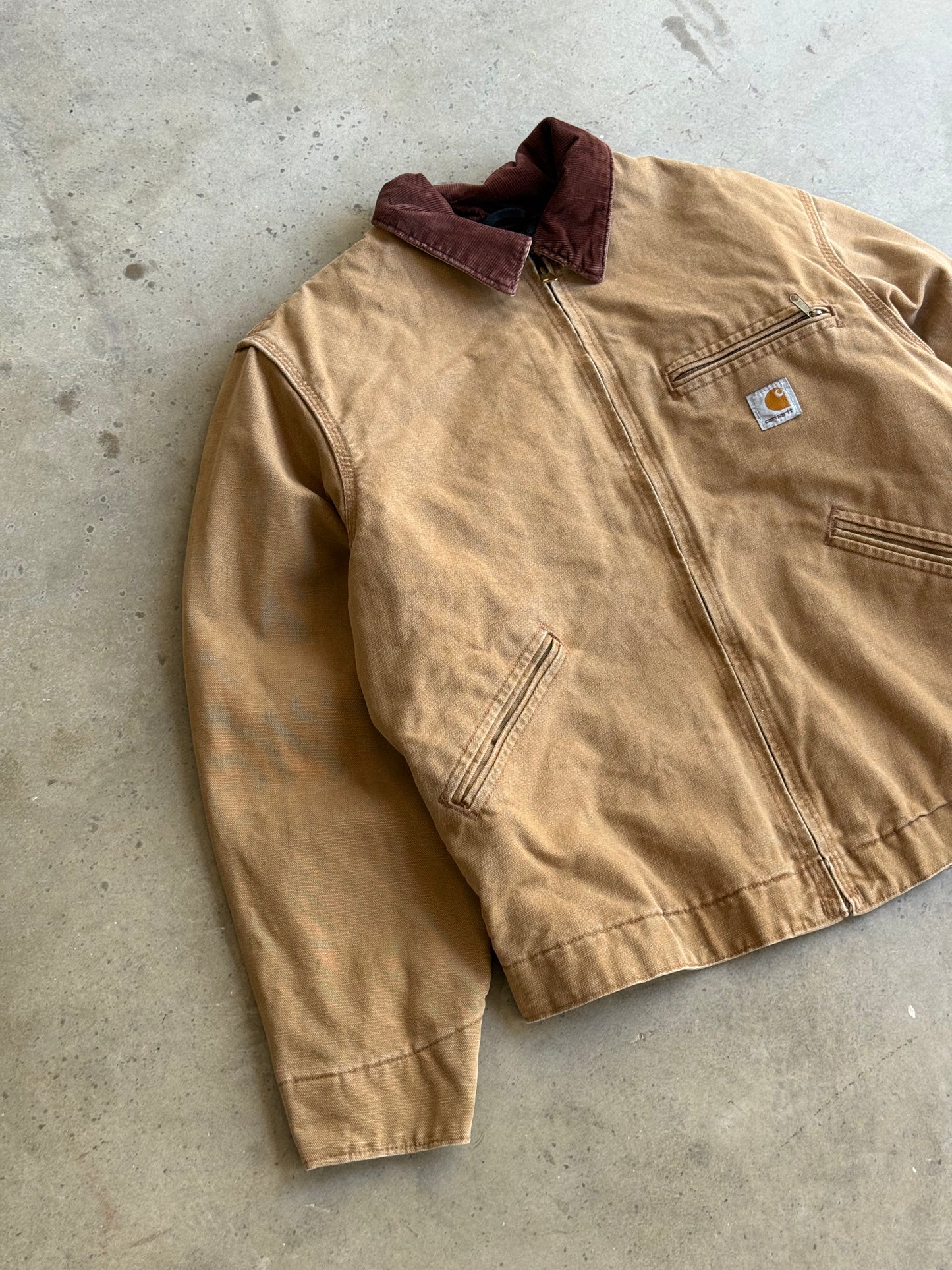 Vintage Tan Carhartt Detroit Jacket  - M