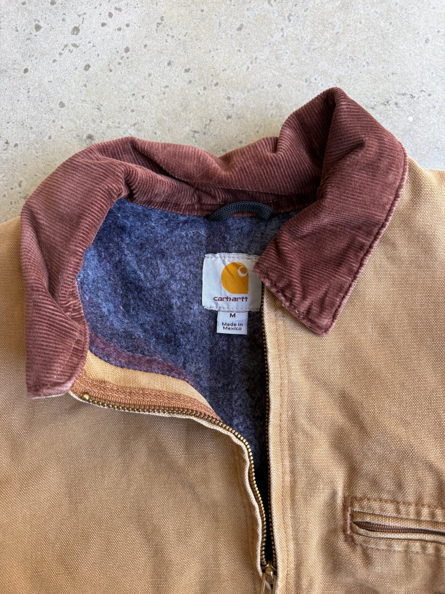 Vintage Tan Carhartt Detroit Jacket  - M