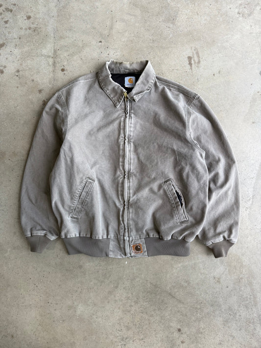 Vintage Grey/Taupe Santa Fe Carhartt Jacket - XL