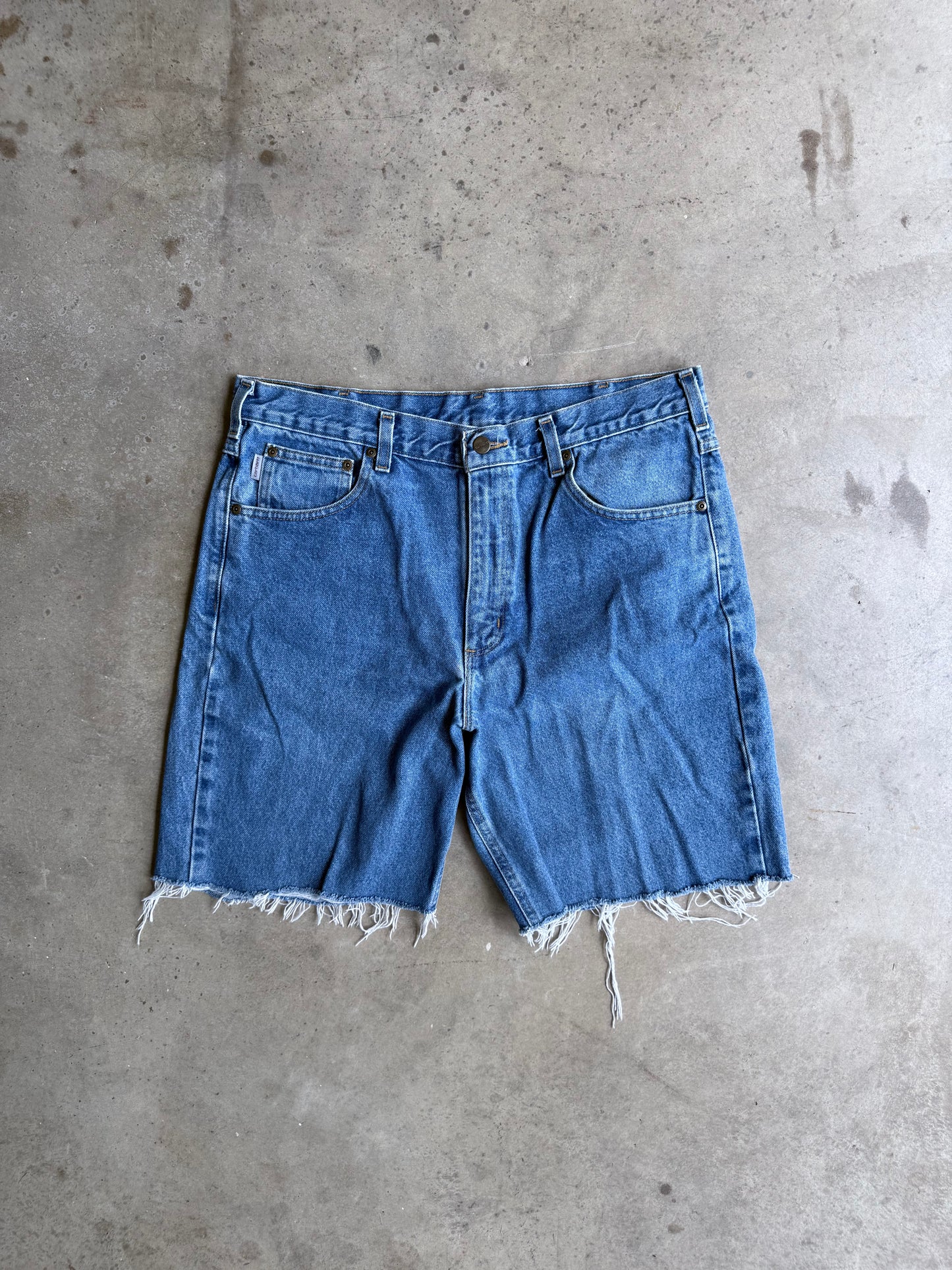 Vintage Carhartt Denim Shorts - 34