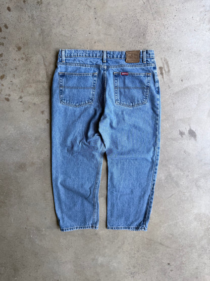 Vintage Light Wash Ralph Lauren Denim Pants - 36